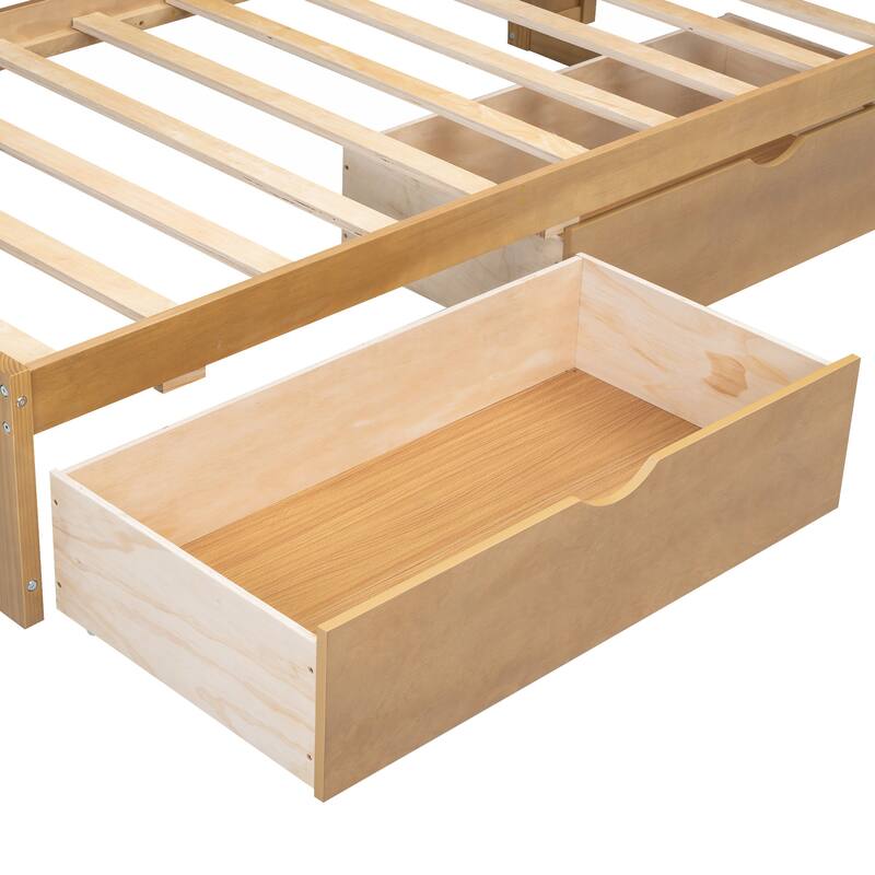 Twin Daybed with Storage Drawers, Cabinets & USB Ports