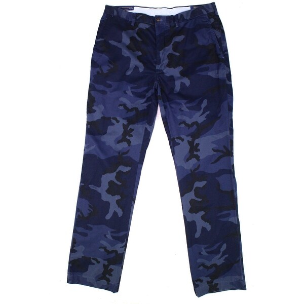 polo blue camo pants