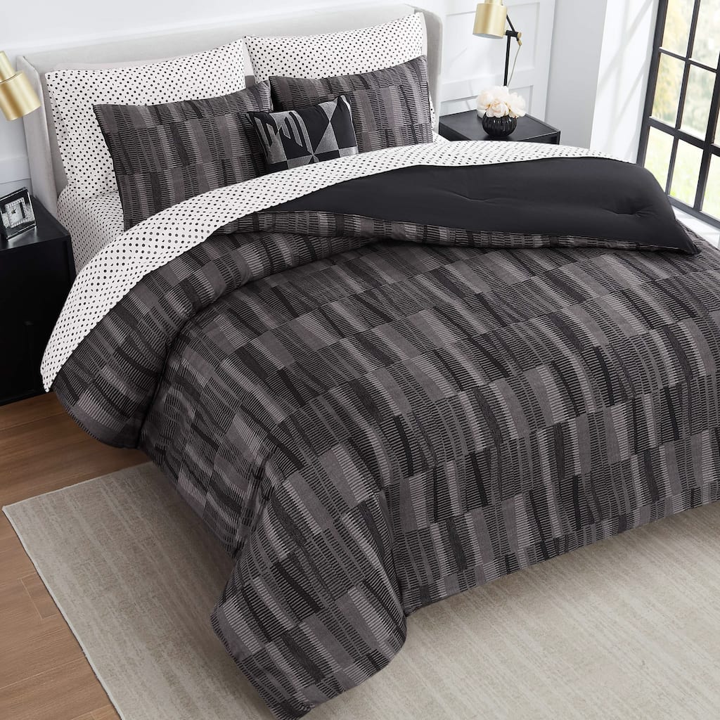 Nine West Woven Geo Bed in a Bag
