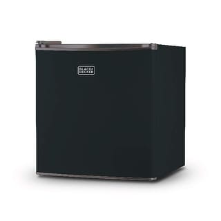  BLACK+DECKER BCRK17W Compact Refrigerator Energy Star Single  Door Mini Fridge with Freezer, 1.7 Cubic Ft., White: Home & Kitchen
