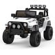preview thumbnail 8 of 33, 2-Seater Ride On Truck Car White