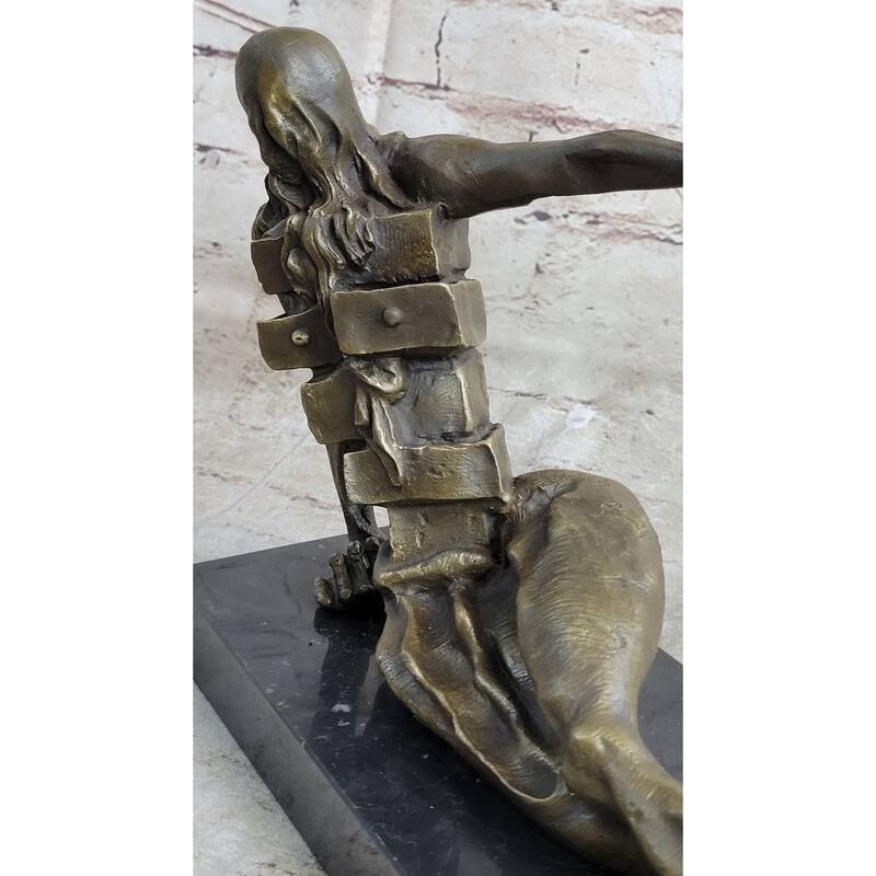 The Anthropomorphic Cabinet 1936 Bronze Statue Sculpture Salvador Dali 8 Inches X 12