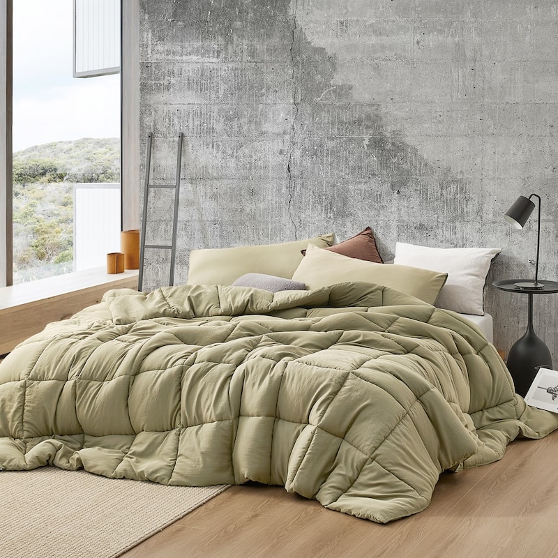 Beachfront Avenue® - Coma Inducer® Oversized Cooling Comforter Set - Queen - Driftwood Rock