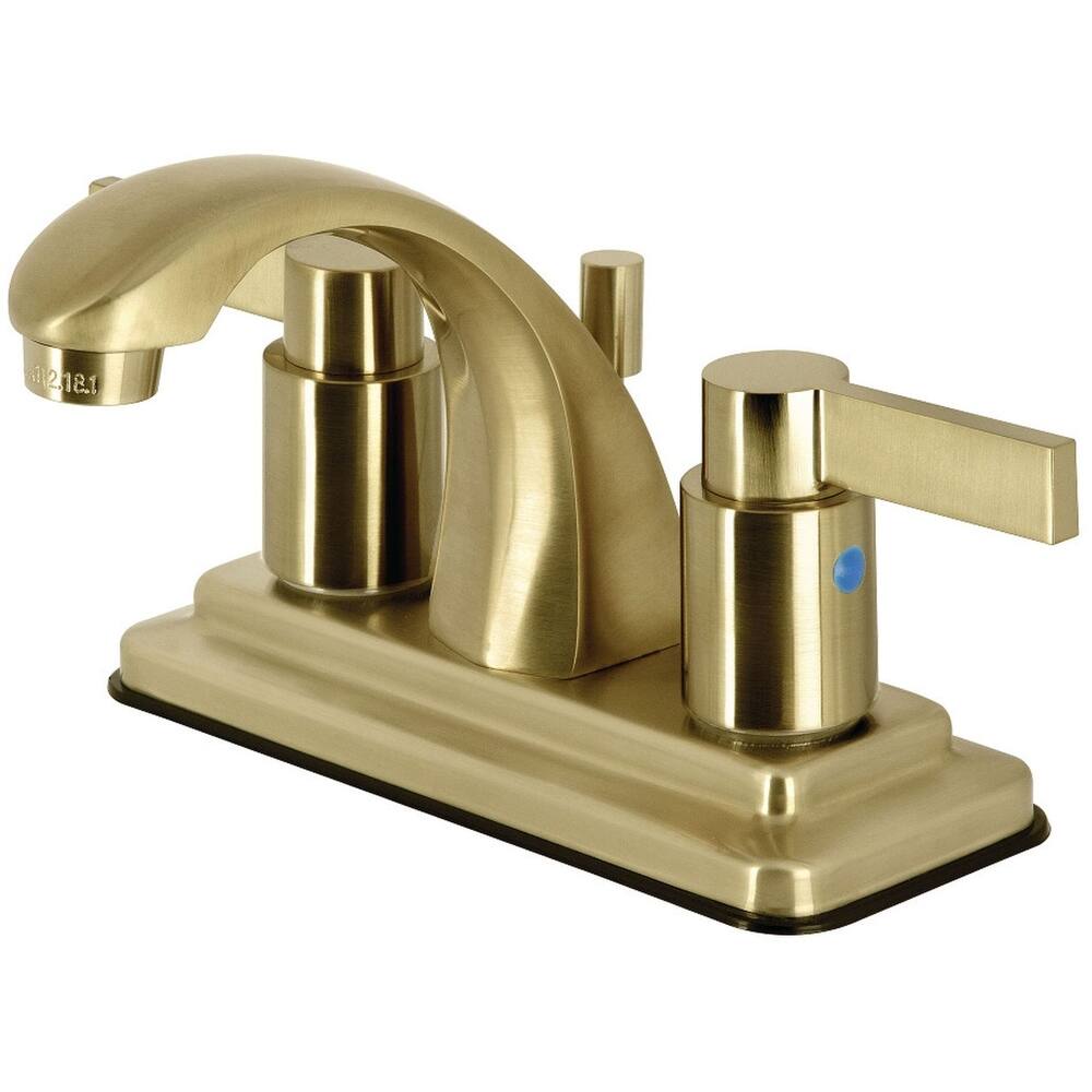 Kingston Brass NuvoFusion 1.2 GPM Centerset Bathroom Faucet with