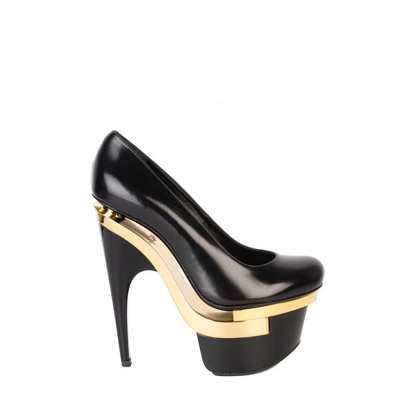 versace triple platform heels