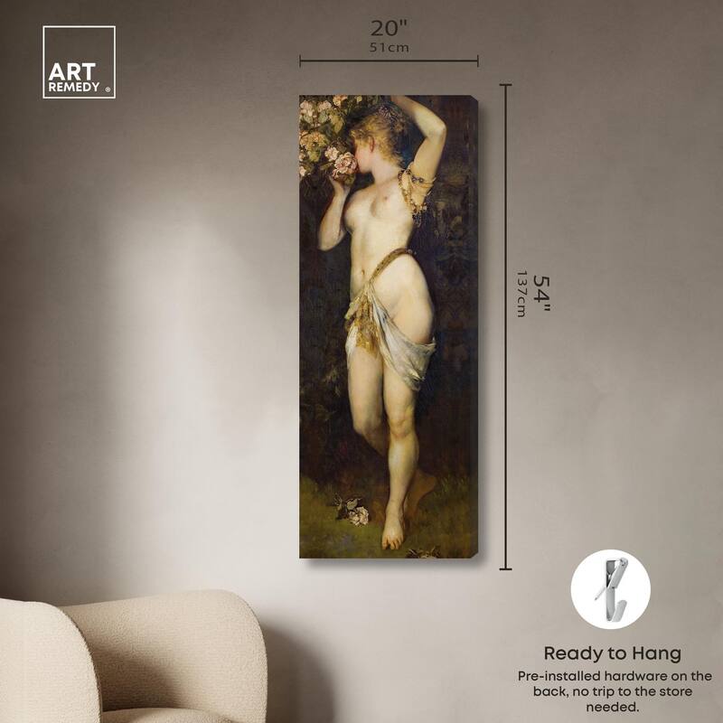 Five Senses Smell Panoramic Canvas by Art Remedy, Gallery Wrapped