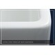 preview thumbnail 15 of 17, Fossil Blu 30-Inch SOLID Fireclay Farmhouse Sink in White, Stainless Steel Accessories, Belted Front - 30 x 20 x 10