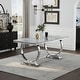 preview thumbnail 54 of 193, 65 inch Faux Marble Dining Table Set with Boucle Dining Chairs