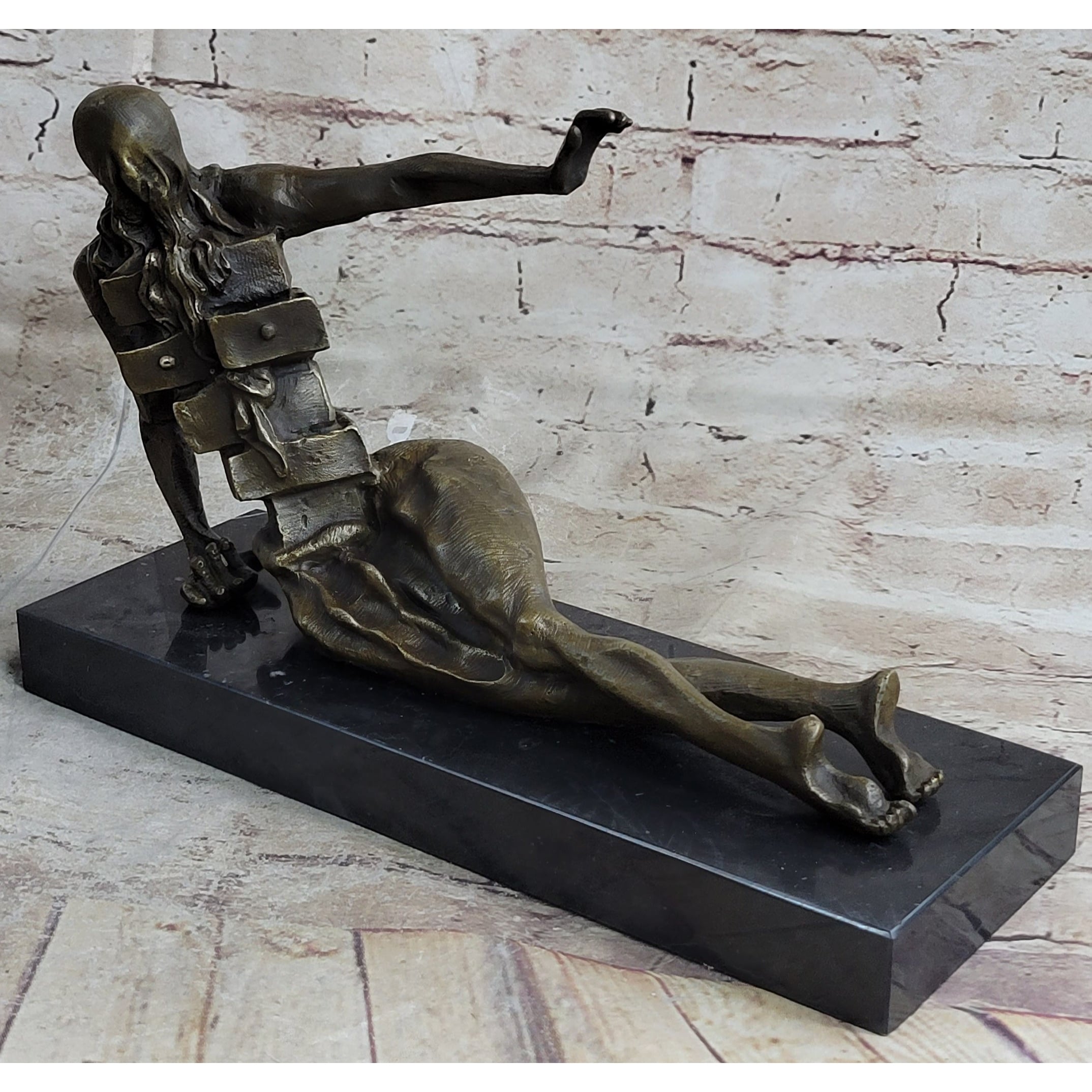 The Anthropomorphic Cabinet 1936 Bronze Statue Sculpture Salvador Dali 8 Inches X 12