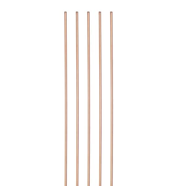 5Pcs Copper Brazing Rods Round Phosphorus Copper Solder Welding Stick