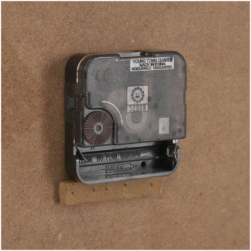 Metal Antique Inspired Decorative Wall Clock with Scrolled Finial - Gold - Roche River Decor