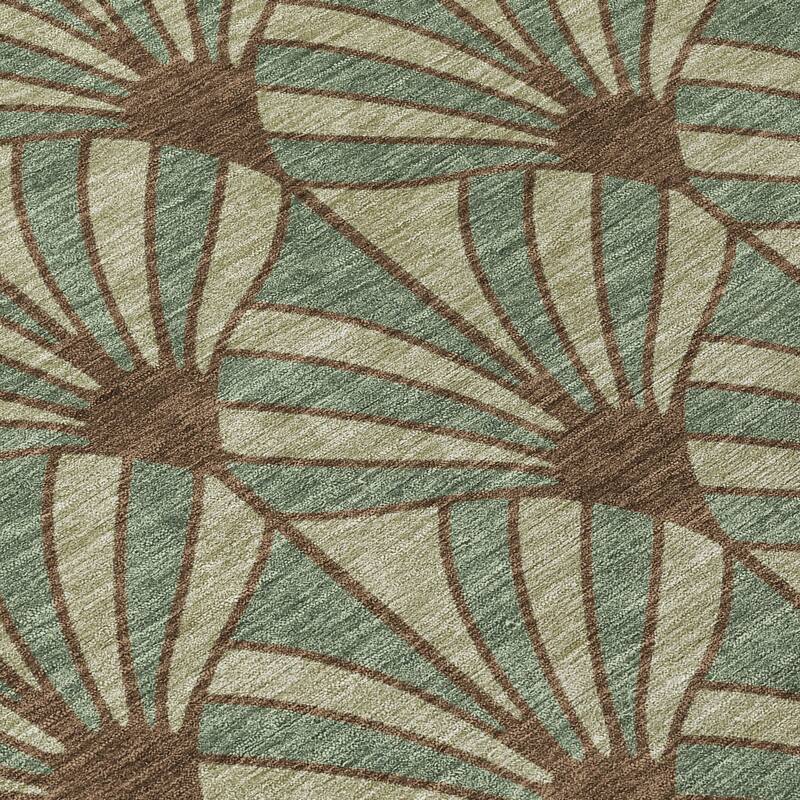 Machine Washable Indoor/ Outdoor Casual Kim Chantille Rug