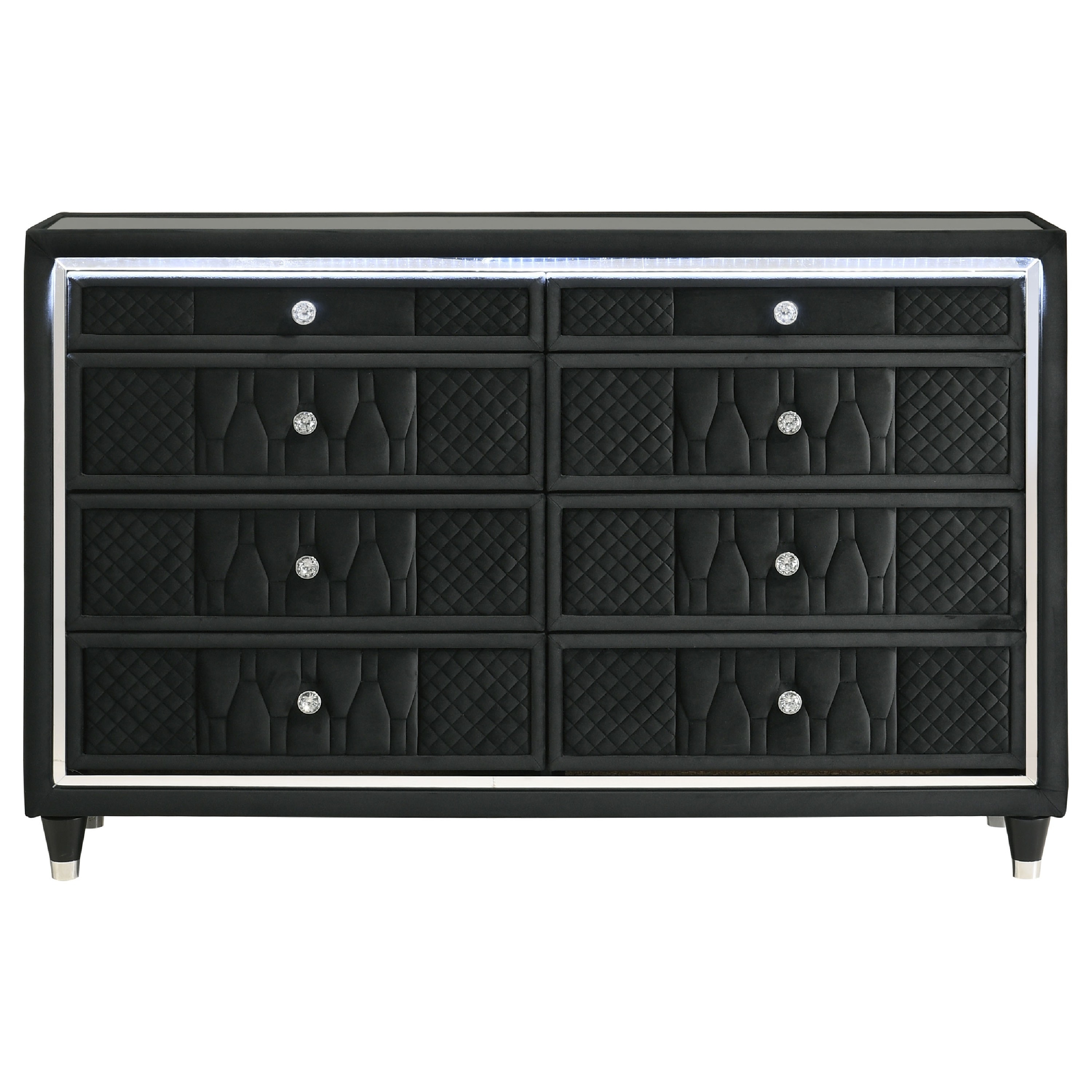 black glass top dresser Amazon.com: ZORPLIX for Bedroom, 5 Drawer Dresser with and LED Lights, Modern Chest of Drawers, LED Dressers for Closet, Dressers Organizer for Bedroom, Closet : Home & Kitchen store everything in style with its sleek drawers and spacious compartments for a clutter 47"W Modern Glass Black Dresser