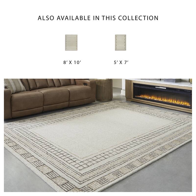 Signature Design by Ashley Idaman Beige/Gray Rug