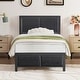 preview thumbnail 2 of 21, VECELO Platform Twin Size Kids Bed Frame with Wood Headboard,Twin Size Bed Set of 2, 3 Colors