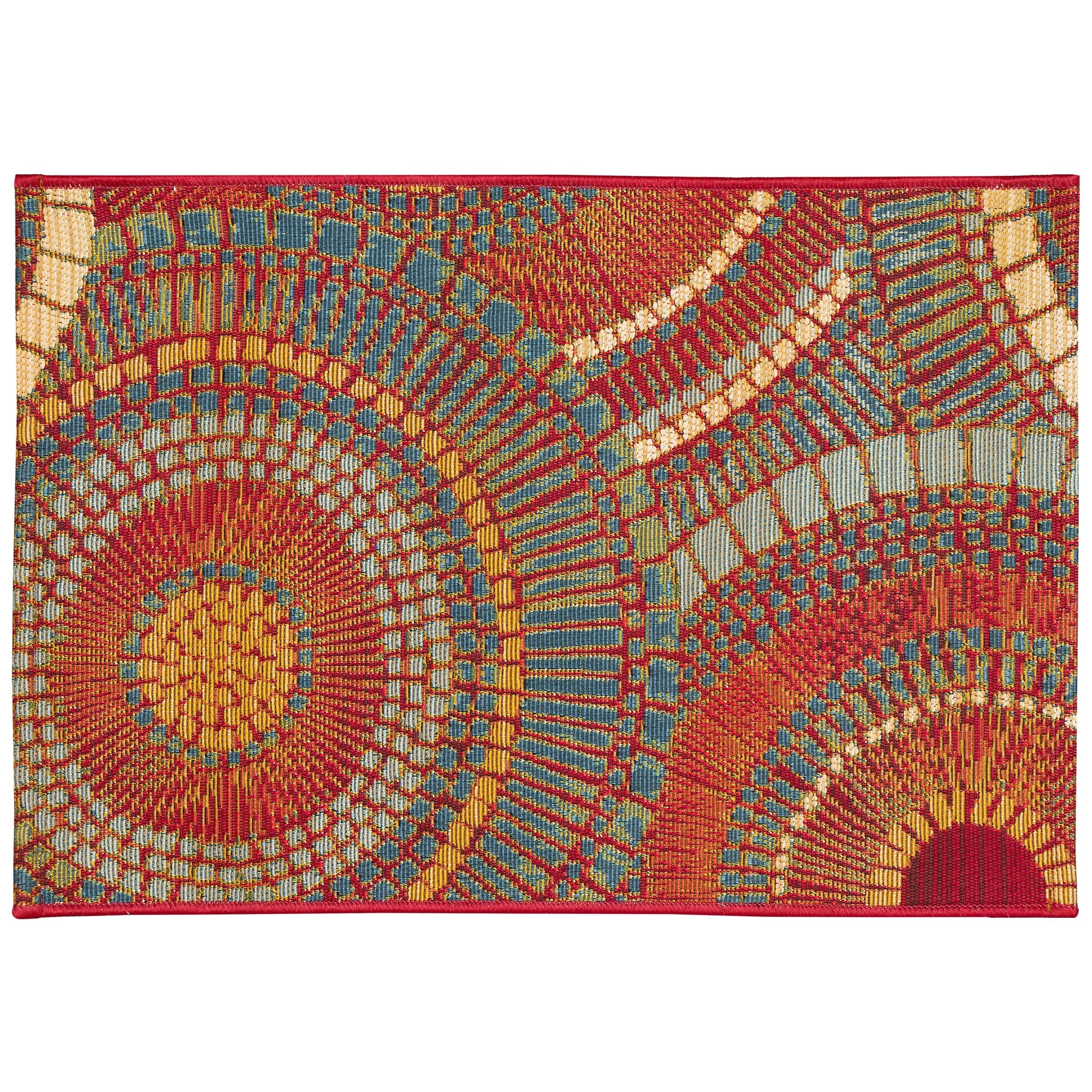 Lush Decor Esencia Circles Indoor/Outdoor Mat