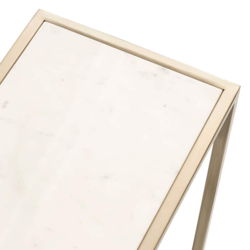 Kate and Laurel Jaspur Decorative Metal End Table
