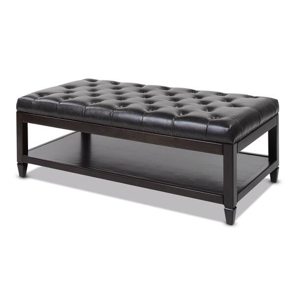 Shop The Gray Barn Black Bear Farmhouse Oak Tufted Cocktail