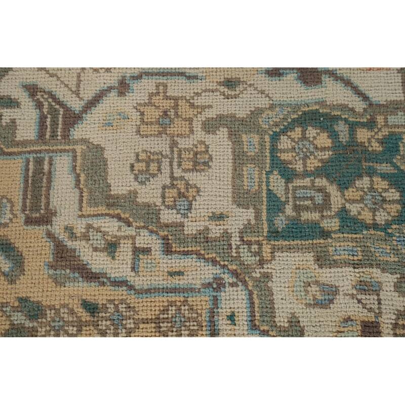 Traditional Tabriz Persian Vintage Area Rug Handmade Wool Carpet - 6'8"x 9'5"