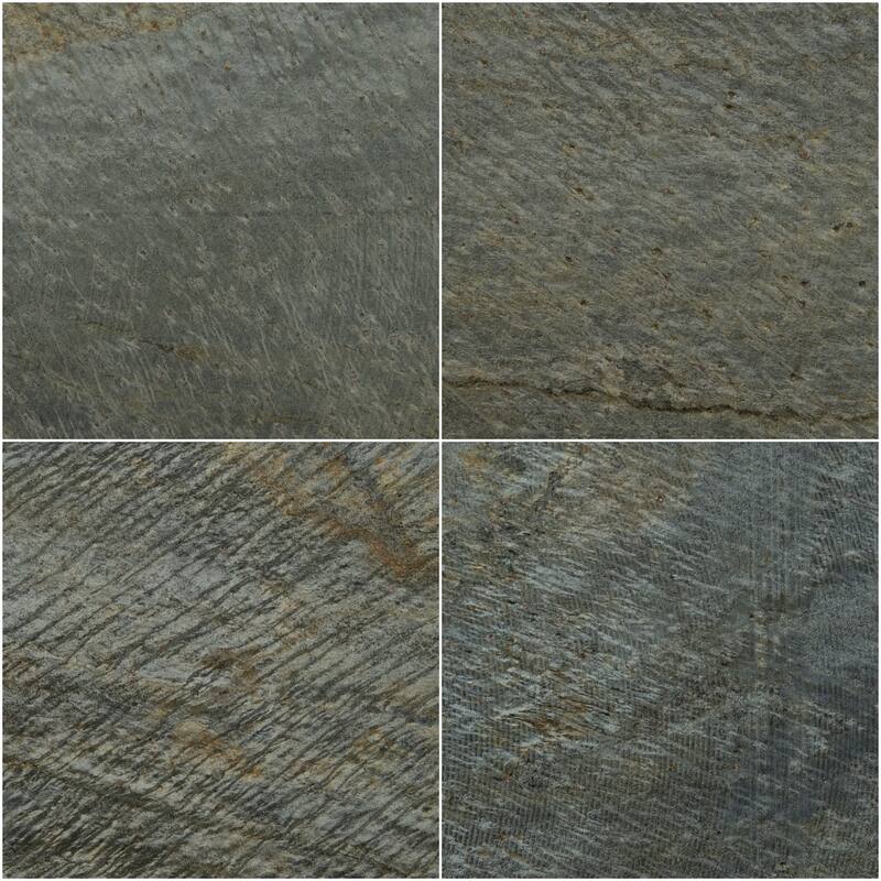 Ackland AKTQT12X12H-CA 12" x 12" Quartzite Solid Floor and Wall Tile - - Sydney Glow