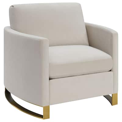 Corliss Upholstered Arched Arm Accent Chair