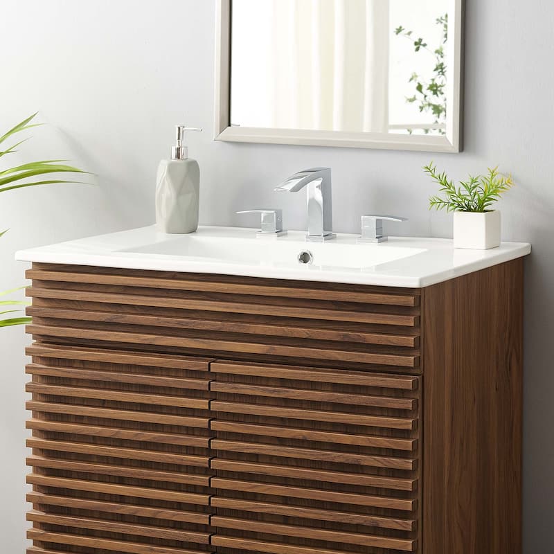 Cayman 30" Bathroom Sink - White