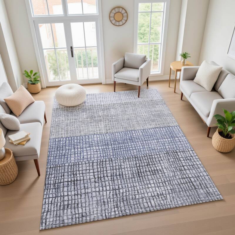 Premium Washable Super Soft Modern Ombre Mayfield Rug