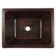 preview thumbnail 4 of 9, Hawking 17" Dual Flex Bathroom Sink in Copper