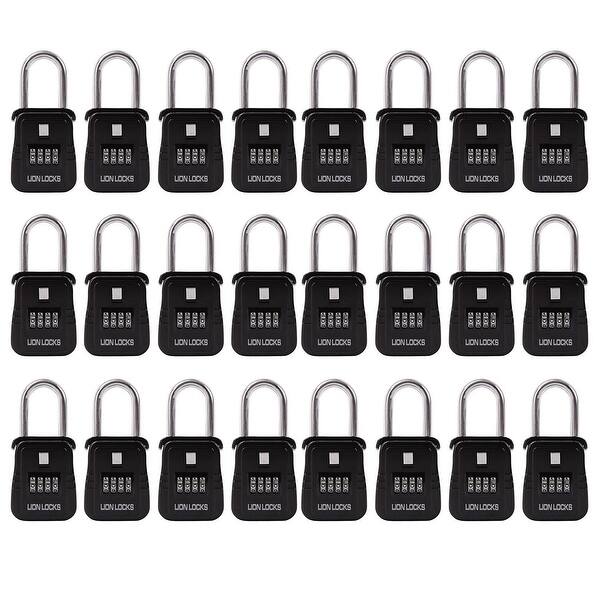 Shop Lion Locks 1500 Key Storage Realtor Lock Box With Set Your Own Combination 6 Pack White Overstock 26891768