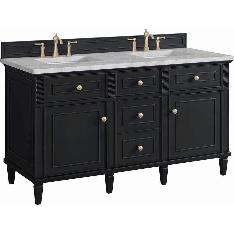 James Martin Vanities 424-V60D-FVSL Lorelai 60" Free Standing Double