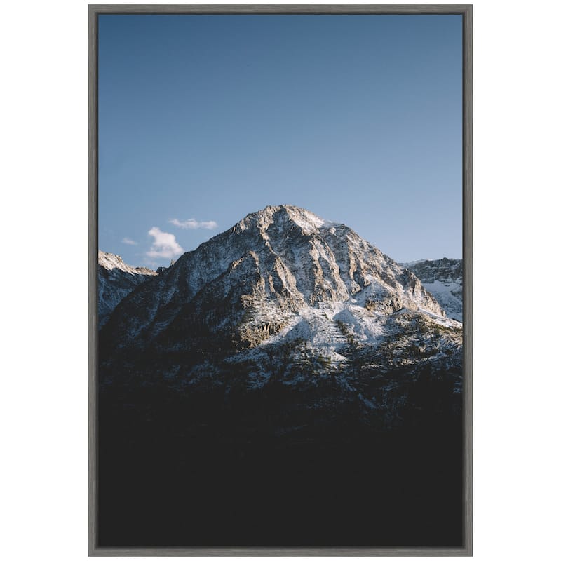 Kate and Laurel Sylvie Yosemite Mountain Landscape Framed Canvas by Patricia Hasz of Patricia Rae Photography