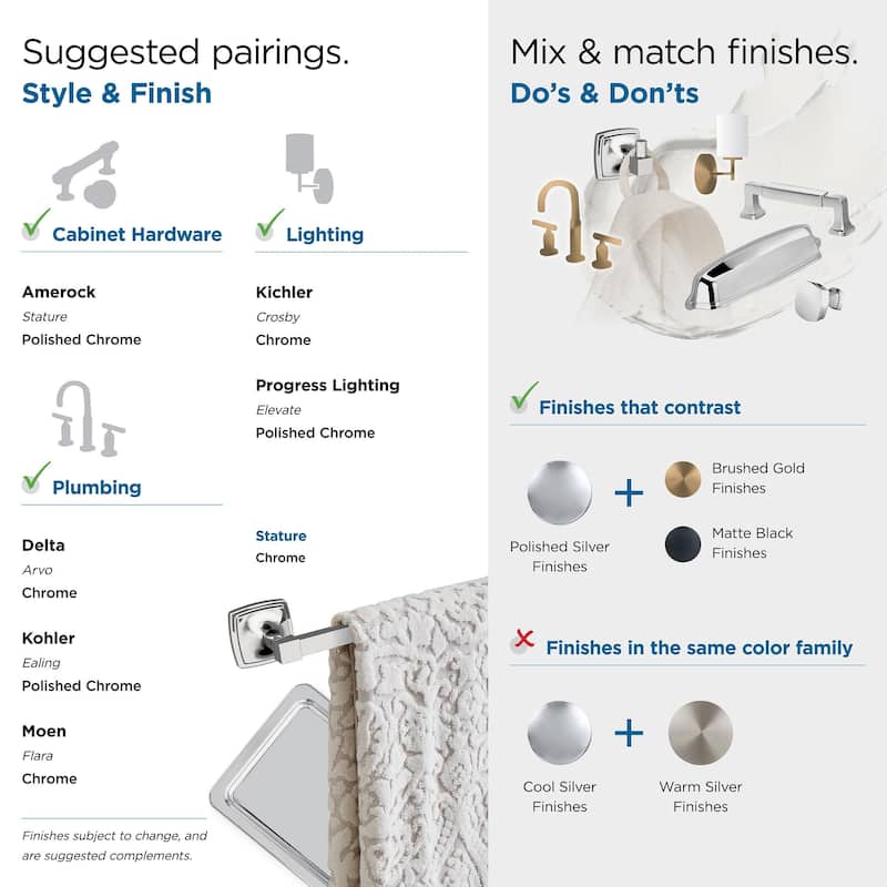 Amerock Stature Towel Bar