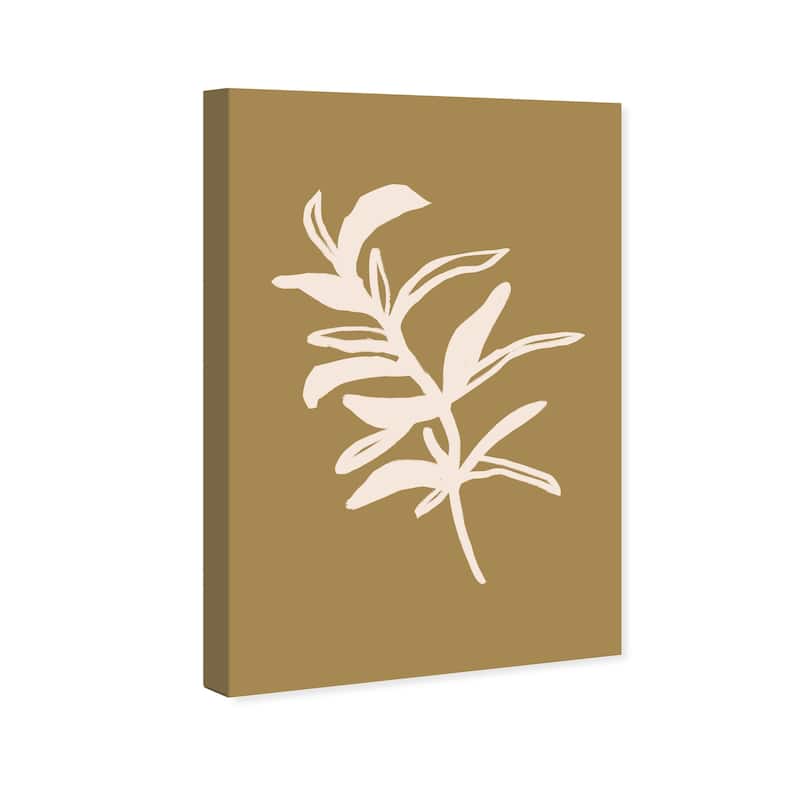Wynwood Studio Canvas Floral and Botanical Organic Plant Brown and Light Brown Modern & Contemporary Wall Art Canvas Print