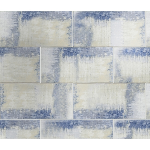 Miseno MT-WHSWTJ0408-CB Nature - 4" x 8" Rectangle Wall Tile - Matte Visual - Blue
