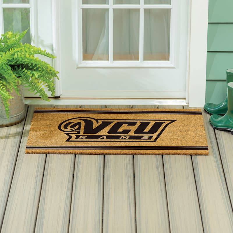 Virginia Commonwealth University Monochrome Indoor/Outdoor Coir Door Mat