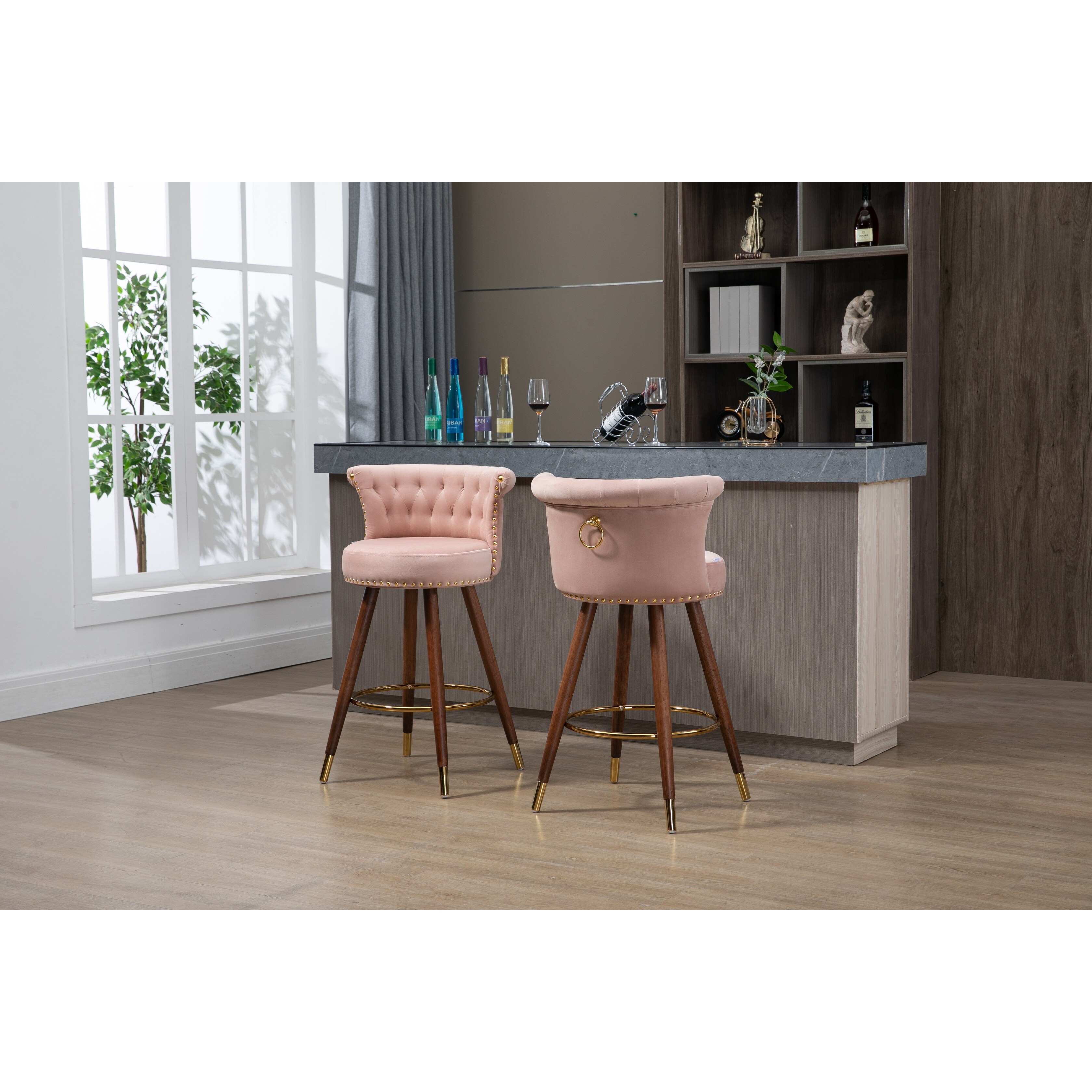 Bar stools with fabric seats cheap