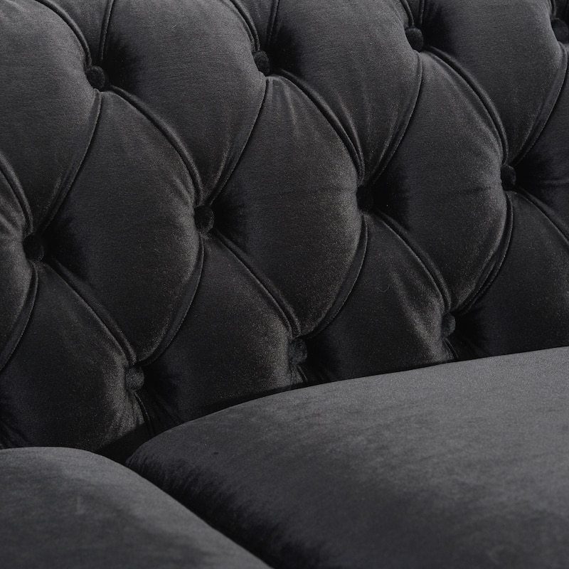 Parkhurst Tufted Velvet Sofa by Christopher Knight Home