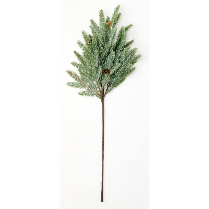 37" Pine & Pine Cone Spray - Green