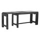 preview thumbnail 6 of 13, Bradford Extendable Solid Mango Hardwood Bench by Jofran