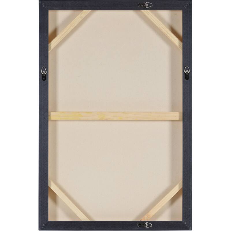 Renwil Telesto 24" Wide Canvas Art, Black