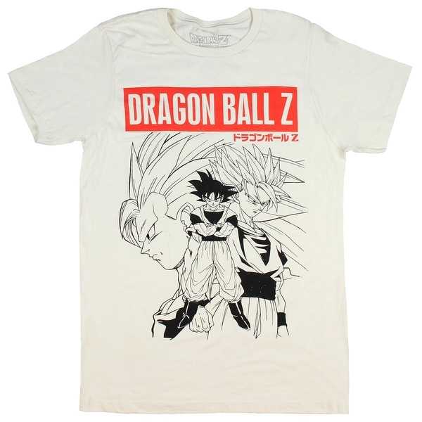 Shop Dragon Ball Z Shirt Men S Goku Super Saiyan Vegeta Gohan