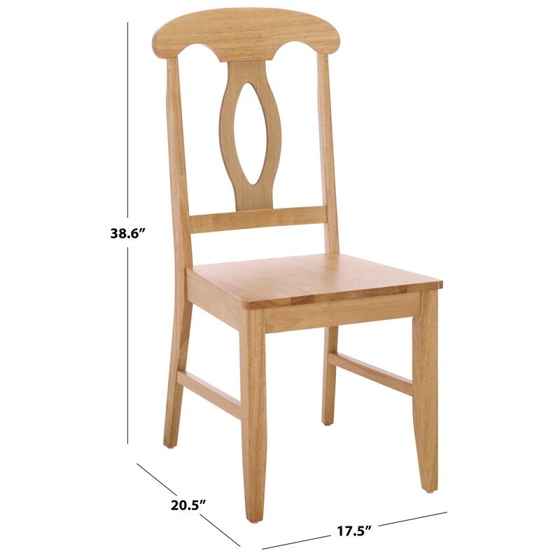 SAFAVIEH HOME Lieselotte Side Chair - 18"W x 21"D x 39"H