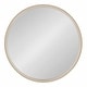 preview thumbnail 20 of 97, Kate and Laurel Travis Round Wood Accent Wall Mirror
