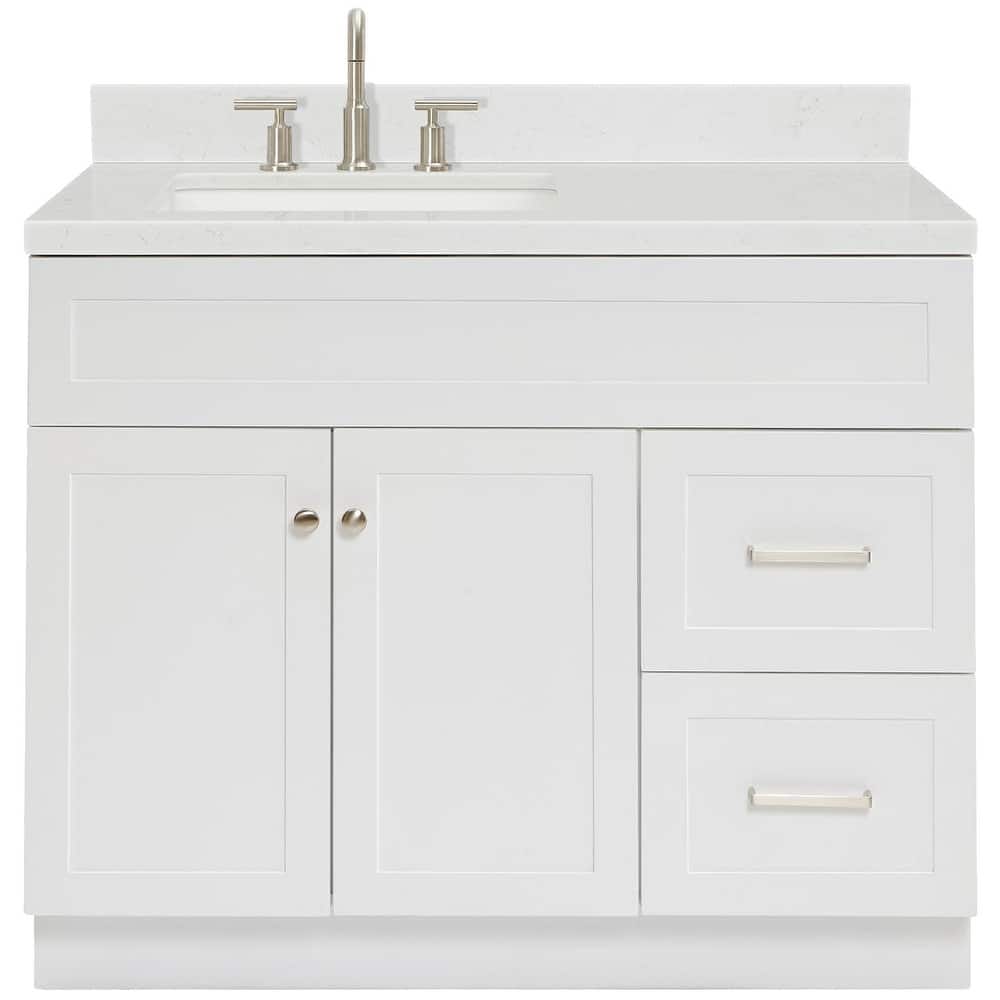 Ariel F042SLCQRVO Hamlet 42" Free Standing Single Basin Vanity Set