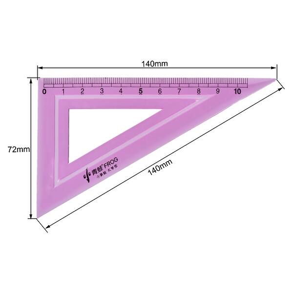 Shop Flexible Measuring Tool Set With Protractor Triangle Ruler 8 Inch Straight Ruler On Sale Overstock
