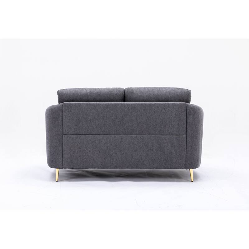 Stylish and Comfortable Linen Loveseat for Modern Living Spaces