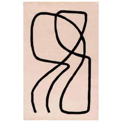 SAFAVIEH Handmade Rodeo Constanza Drive Mid-Century Modern Wool Rug