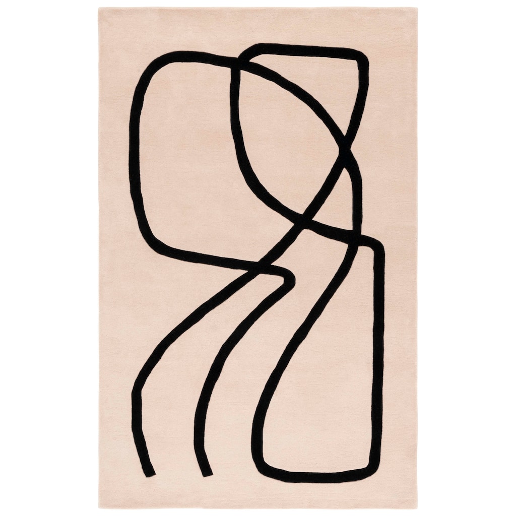 SAFAVIEH Handmade Rodeo Constanza Drive Mid-Century Modern Wool Rug