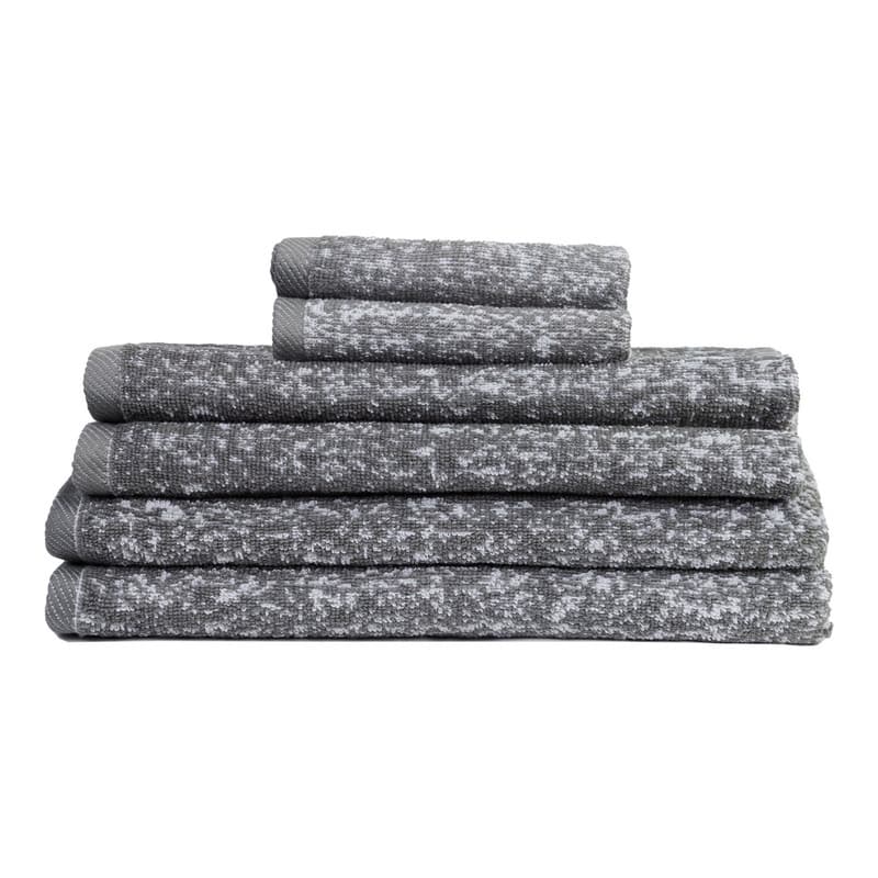 London 6-Piece Cotton Bath Towel Set