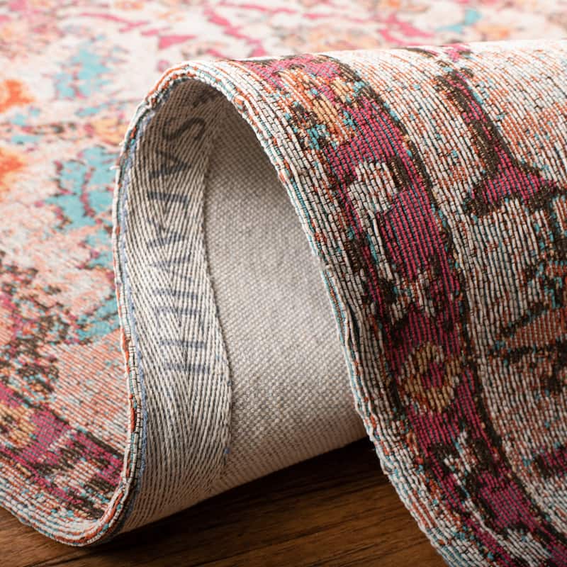 SAFAVIEH Classic Vintage Boho Fraga Oriental Cotton Rug